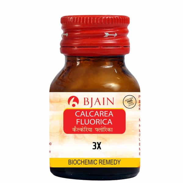 Bjain Calcarea Fluoricum Biochemic Tablet 3X | 25Gm