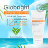 Globright Sunscreen Lotion (Spf 50) 50 Ml | With Aloe Vera | Uva & Uvb Protection (Pack Of 2)