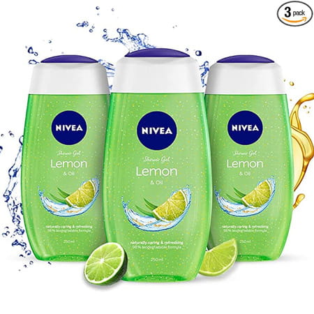 Nivea Lemon And Oil Shower Gel | 250ml (Pack Of 3)