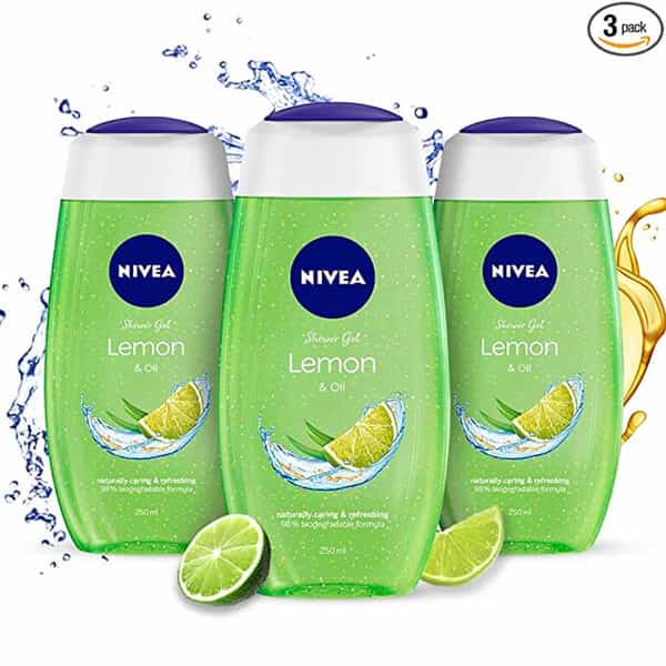 Nivea Lemon And Oil Shower Gel | 250Ml (Pack Of 3)