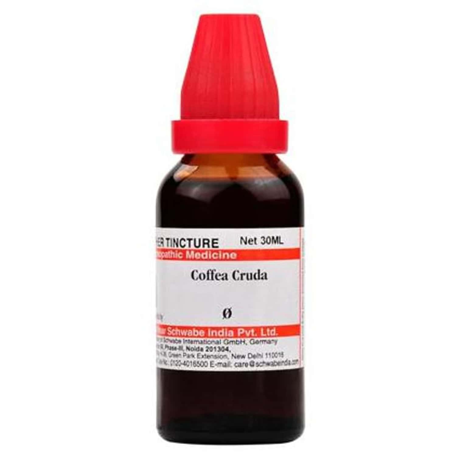 Dr. Willmar Schwabe India Coffea Cruda Mother Tincture Q 30 Ml