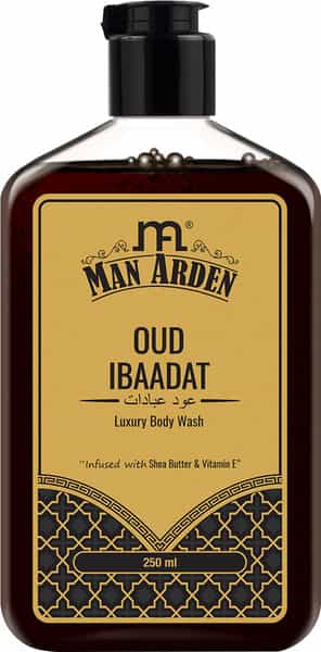 Man Arden Oud Ibaadat Luxury Body Wash Infused With Shea Butter & Vitamin E 250Ml