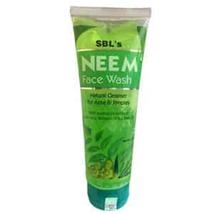 Sbl Neem Face Wash 100 Ml Pack Of 2