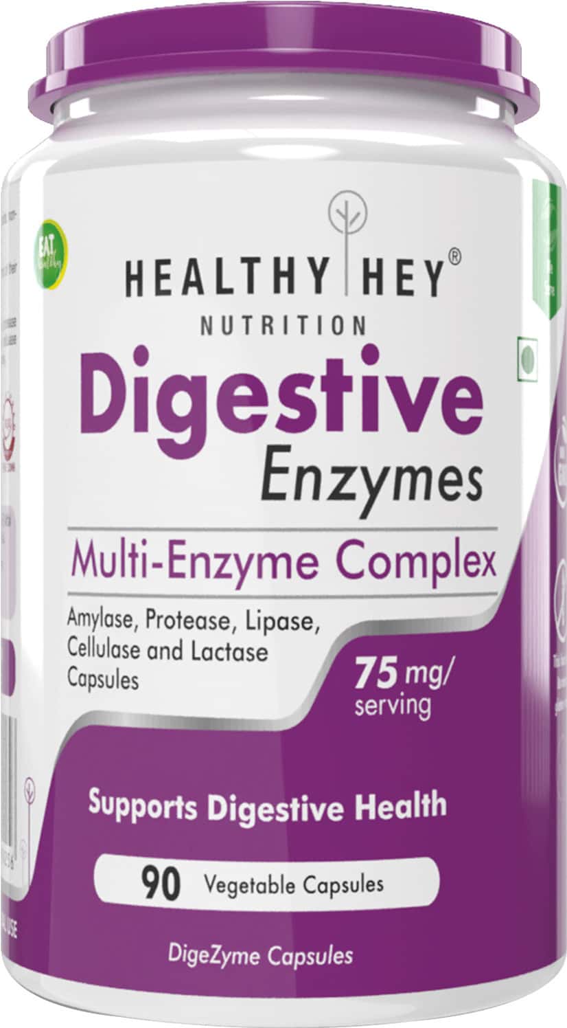 Buy HEALTHYHEY DIGESTIVE ENZYME MULTIENZYME COMPLEX 120 VEG