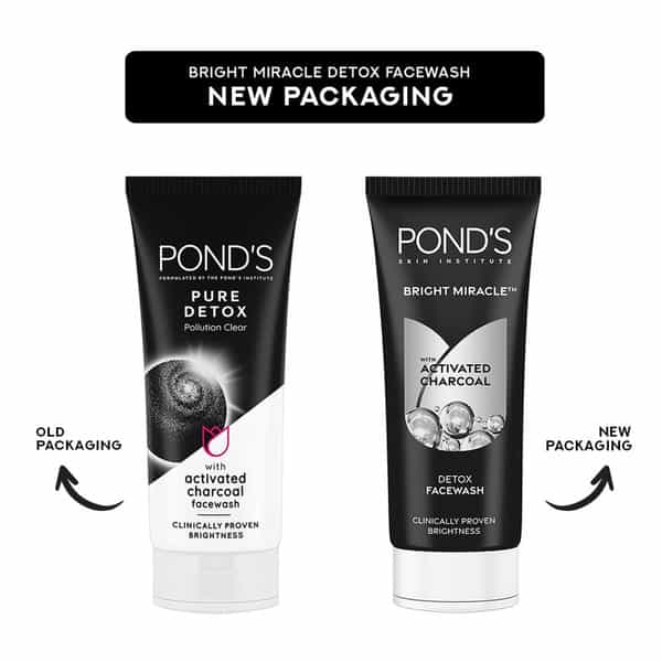 Pond's Pure Detox Anti-Pollution + Purity Facewash - 200 Gm