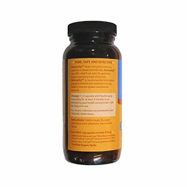 Organic India Immunity Capsule 250