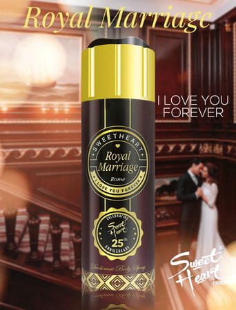 Sweet Heart Royal Marriage Deodorant Perfumed Bodyspray 200ml