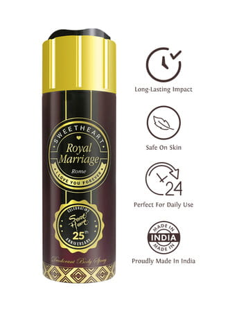 Sweet Heart Royal Marriage Deodorant Perfumed Bodyspray 200ml