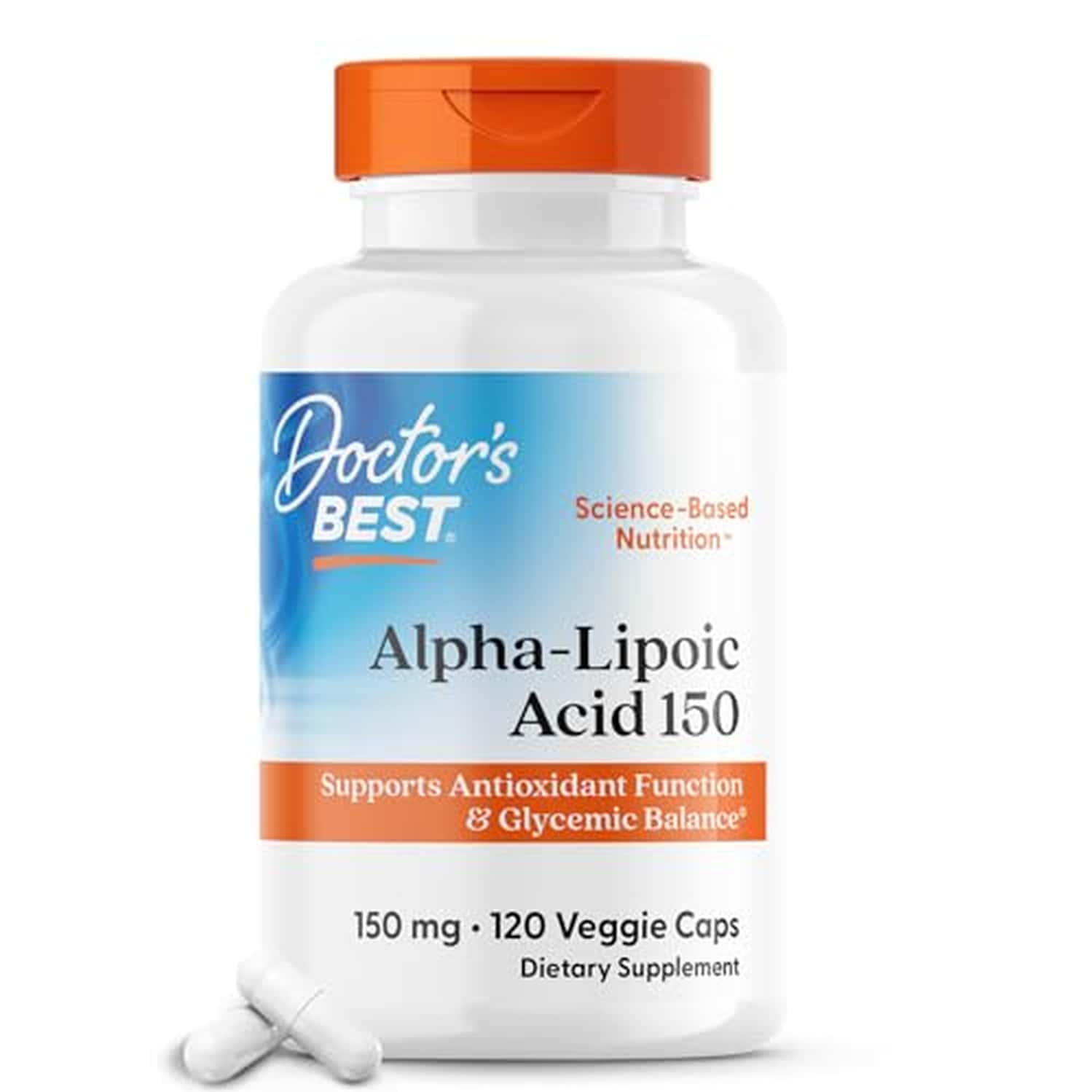 Doctor's Best Alpha-lipoic Acid Capsules | 120 Count