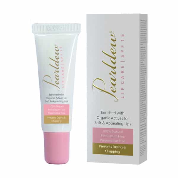 Pearldew Lip Care 10 Gm | With Rich Oils & Butters | Preservative Free (Pack Of 4)