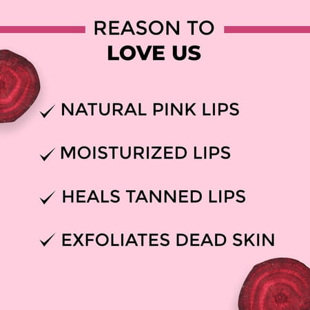 Rivona Naturals Beetroot Lip Scrub - 15 G