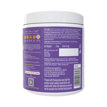 Good Monk Family Nutrition Mix | To Improve Energy | Immunity & Gut Health | 120 Serves