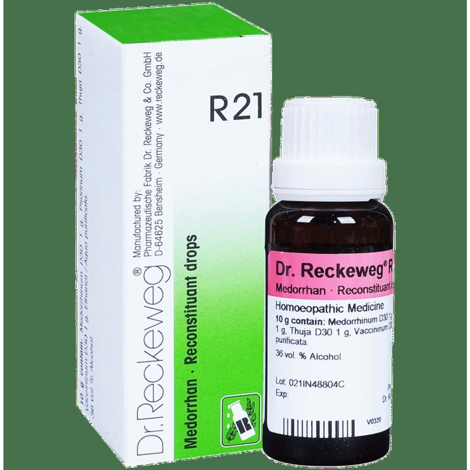 Dr. Reckeweg R21 Reconstituant Drops 22 Ml
