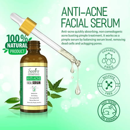 Spantra Anti Acne Facial Serum 50ml