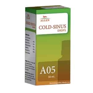 Allen Laboratories A05 Cold Sinus Drops 30ml