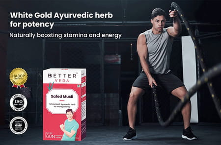 Bbetter Safed Musli 60 Veg Tablets