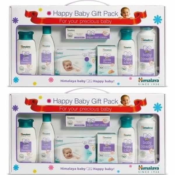 Himalaya Happy Baby Gift Pack ( 7 In 1) (Blue) X Pack 2 (Blue)