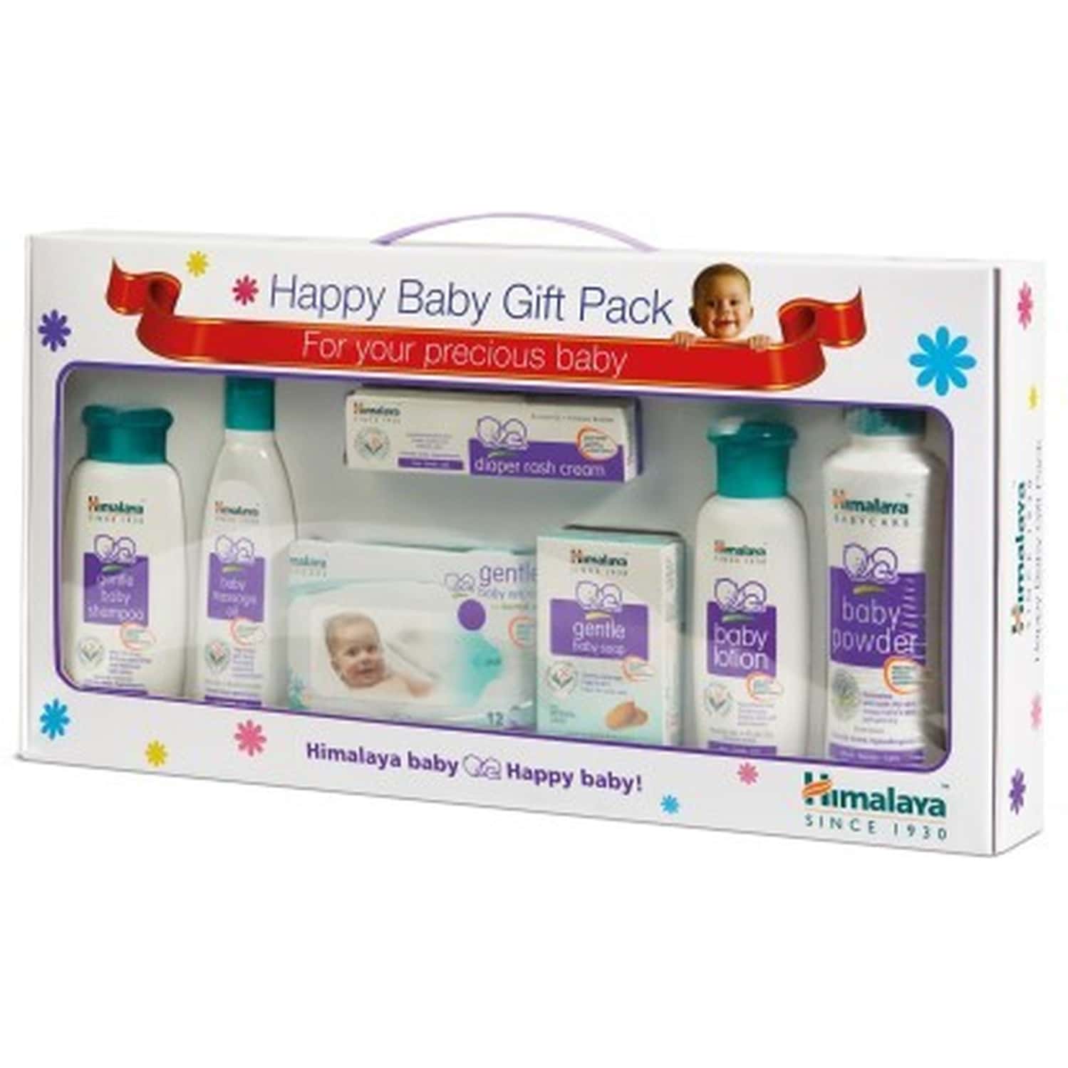 Buy HIMALAYA HAPPY BABY GIFT PACK ( 7 IN 1) (BLUE) X PACK 2 (BLUE) Online & Get Upto 60 OFF at