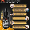 Man Arden 7X Beard Oil 30Ml (Irish Coffee) - 7 Premium Oils For Beard Growth And Nourishment