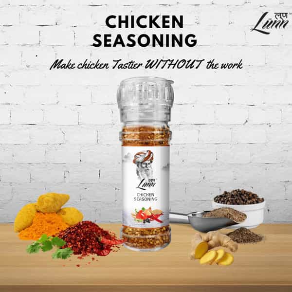 Lunn Chicken Seasoning (Grinder) 80G