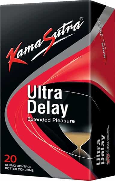Kamasutra Ultra Delay Condoms For Men Pack Of 20