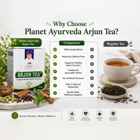Planet Ayurveda Arjun Tea - 125 Gm