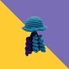 Captain Zack Crochet Jellyfish Cat Toy