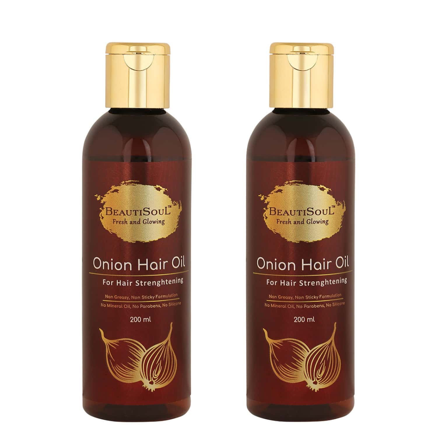 Buy BEAUTISOUL ONION HAIR OIL FOR HAIR STRENGTHENING NONSTICKY ONION
