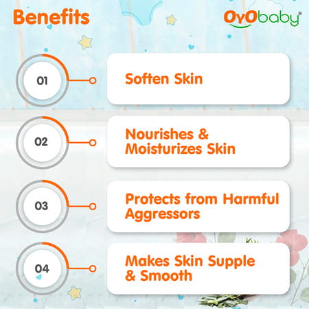 Oyo Baby Baby Daily Lotion For Baby'S Sensitive Skin 200ml