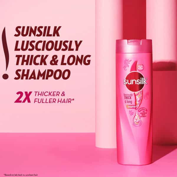 Sunsilk Lusciously Thick & Long Shampoo - 360 Ml