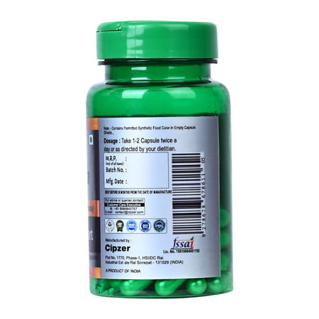 Cipzer Gymnema 60 Capsules | Supports Healthy Blood Sugar & Reduces Inflammation
