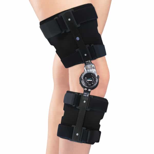 Tynor R.o.m. Knee Brace 22"/56Cm Black Universal Size 1 Unit