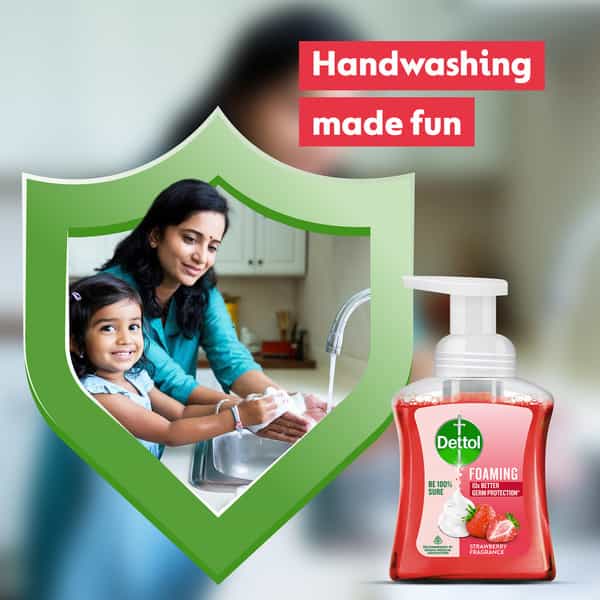 Dettol Foaming Handwash Refill Strawberry | 700Ml