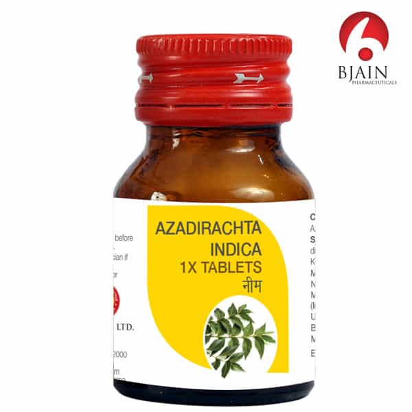 Bjain Azadirachta Indica 1 X Tablet For Skin & Blood Purification Support - 25Gm