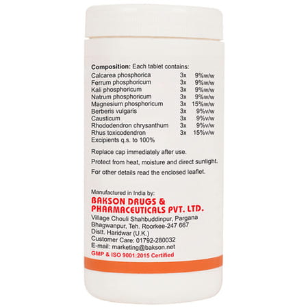 Baksons Rheum Aid Tablet 200
