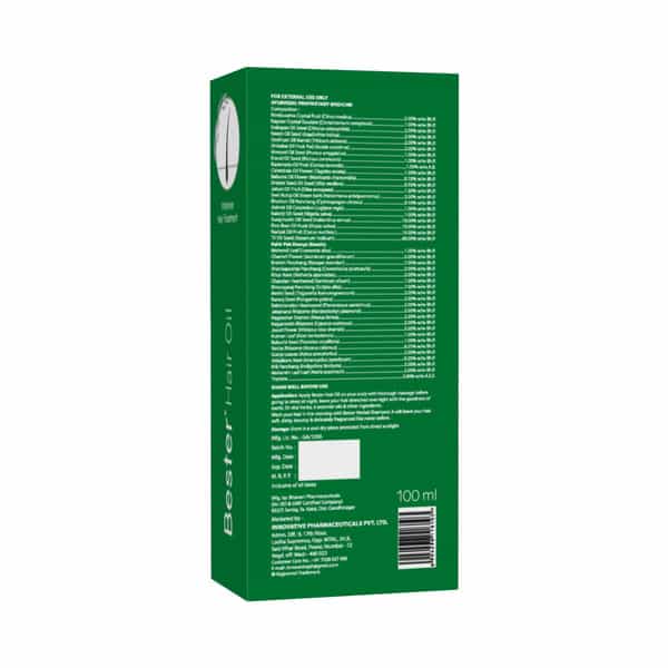 Bester Hair Oil 100 Ml | Complete Hair Solution | Promotes Hair Growth (Pack Of 1)