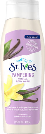 St Ives Pampering Vanilla Body Wash - 400ml