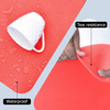 Beatxp Red Color (4mm) Eva Yoga Mat For Women & Men|Textured Surface|High Resilience Exercise Mat