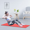 Beatxp Red Color (4mm) Eva Yoga Mat For Women & Men|Textured Surface|High Resilience Exercise Mat