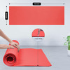 Beatxp Red Color (4mm) Eva Yoga Mat For Women & Men|Textured Surface|High Resilience Exercise Mat