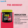 Healthvit Fitness Pre-Workout Explosive Energy 300Gm Powder (Watermelon Tequila Flavour)