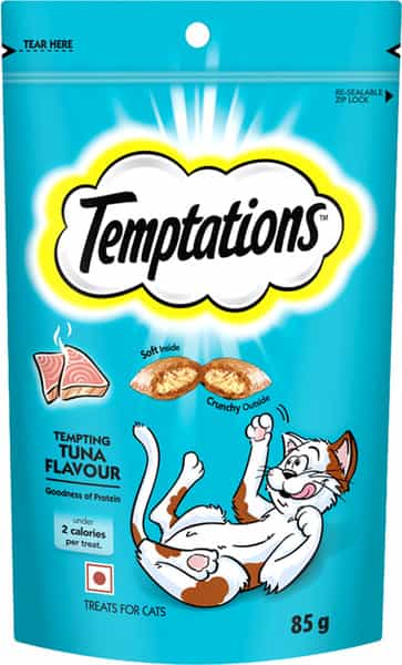 Temptations - Cat Treat Tempting Tuna Flavour (85 Gm)