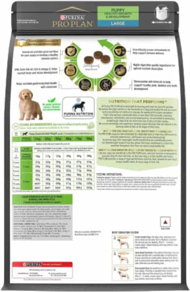 Purina Pro Plan Puppy Kibble Food For Large Sized Dogs | 3Kg Pack