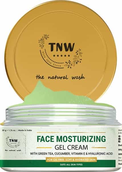 Tnw The Natural Wash Face Moisturizing Gel-Cream For Deep Nourishment - 50 Ml