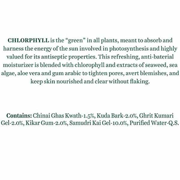 Biotique Bio Chlorophyll Oil Freeanti Acnel Gel & Post Hair Removal Soother - 50Gm
