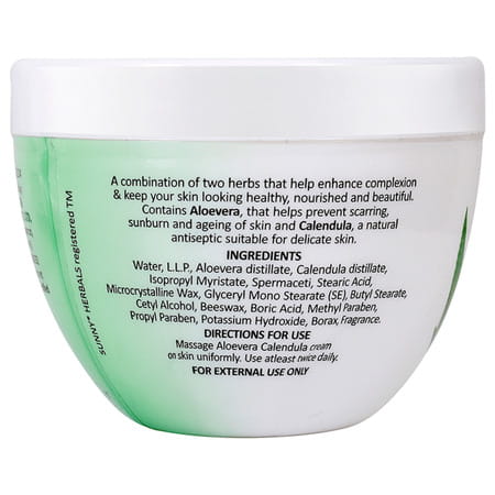 Baksons Homoeopathy Aloevera Calendula Cream 125 Gm