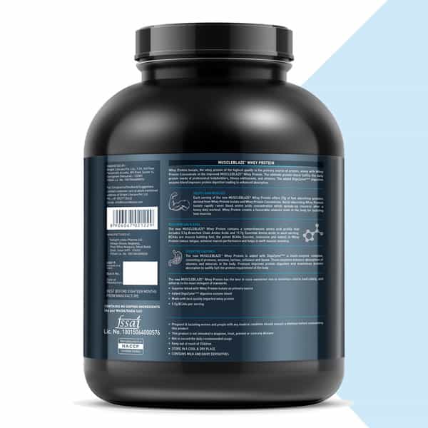Muscleblaze 100% Whey Protein | Ultra Premium Blend With 25 G Protein (Vanilla | 2 Kg / 4.4 Lb)