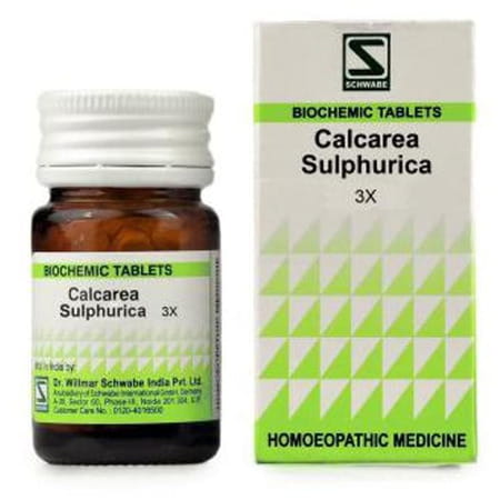 Dr. Willmar Schwabe India Calcarea Sulphurica Biochemic Tablet 3x 20 No'S