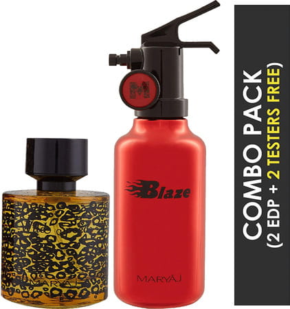 Maryaj Wild Speed For Him Edp 100 Ml & Blaze For Him Edp 100ml Pack Of 2