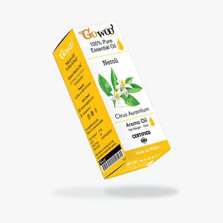 Pack Of 2 Neroli Essential Oil & Chaulmoogra Carrier Oil - 100% Pure & Natural Oil For Best